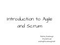 Introduction to Scrum