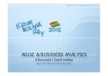 Agile & Business Analysis: A Successful Combination