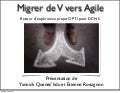 Migrer de V vers l'Agile