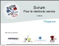 Scrum pour le service agile france 2011   luc bizeul