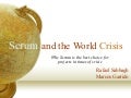 Scrum and the World Crisis