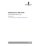 Microsoft India – System Center Optimizing Your Data Center Whitepaper