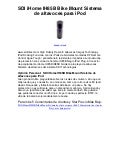 Sdi i home ih85b bike mount sistema de altavoces para ipod   5 revisión de estrellas