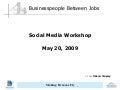 Social Media Workshop for Businesspeople Between Jobs