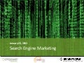 Search Engine Marketing 101