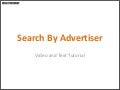 Search by advertiser