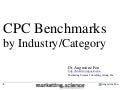 Search CPC Benchmarks by Industry Category by Augustine Fou
