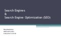 Search Engine Optimization