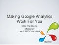 Advanced Google Analytics #SearchFest