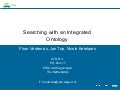 Searching with an integrated ontology