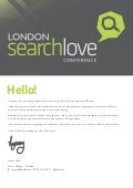 SearchLove London 2011