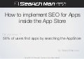 How to improve App Store Search Rankings with Mobile SEO...for Beginners