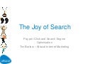 The Joy of Search