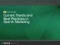 Current Trends and Best Practices in Search Marketing
