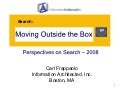 Enterprise Search - Thinking Outside the Box