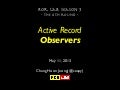 ActiveRecord Observers - RORLab Season 3-6