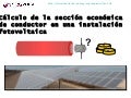 Dimensionamiento de cables al óptimo económico - Caso de una planta fotovoltaica