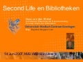 Second Life en Bibliotheken
