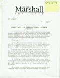 Document- "George C. Marshall Institute"