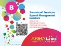 Secrets of Services Spend Management Leaders