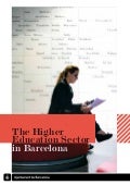 The higher education sector in Barcelona