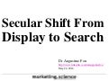 Secular Decline Shift Away from Display Advertising