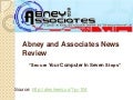 Abney and Associates News Review: Secure Your Computer In Seven Steps