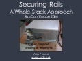 Securing Rails
