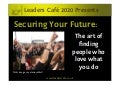 Securing your future