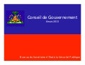 Bilan des 6 derniers mois de la situation sécuritaire.