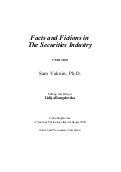 The Facts and Fictions of the Securities Industry