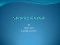Security via Java