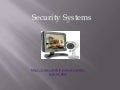 Security Systems