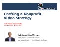 Webinar: Crafting a Nonprofit Video Strategy