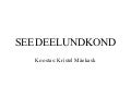 Seedeelundkond
