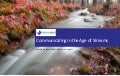 Communicating in the Age of Streams