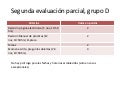 Segunda evaluacion
