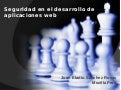 Seguridad en el desarrollo de aplicaciones web