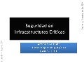 Seguridad en infraestructuras críticas