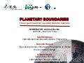 Planetary and societal risks