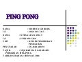 Sejarah Ping Pong
