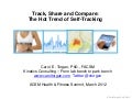 Track, Share and Compare: The Hot Trend of Self-Tracking