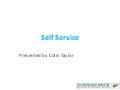 Self Service- Of Cents and Sensibility