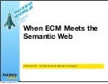 ECM Meets the Semantic Web - Nuxeo World 2011