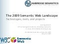 Semantic Web Landscape 2009