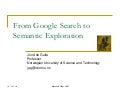 Semantics And Search