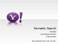 Semantic Search overview at SSSW 2012