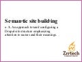 Semantic Site Building (Drupal 7)