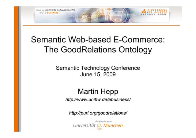 Semantic Web-based E-Commerce: The ...