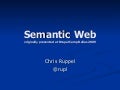 Semantic Web @ Drupal Camp Dallas2009